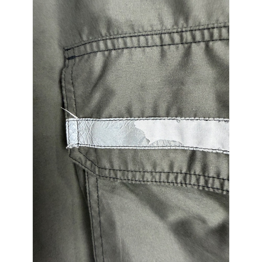 Gap Pants Mens Medium Khaki Cargo Fleece Lined Reflective Utility Outdoor - Picture 4 of 8